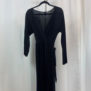 H&M Black Long Sleeve Dress